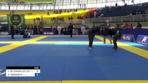 VINICIUS DE CARVALHO LOPES vs ANDERSON NORBERTO 2023 Brasileiro Jiu-Jitsu IBJJF