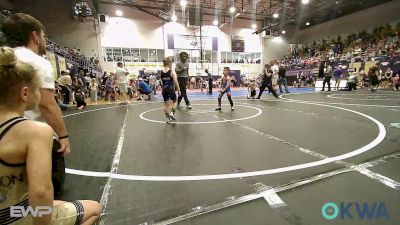 55 lbs Quarterfinal - Brantley Youngblood, Raw Wrestling Club vs Brayden Hamilton, Tulsa Blue T Panthers