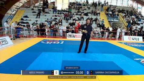 Adele Panaro vs Sabrina Cacciapaglia 2026 UIJJ MEDITERRANEO BJJ CUP