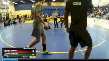 145 White 3rd Place Match - Taylen Haynes, Gateway vs Joshua Folsom, Deland