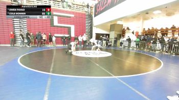 190 lbs Consolation - Owen Pavao, Somerset Berkley vs Cole Bonner, Duxbury