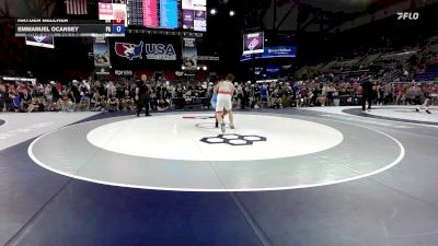 215 lbs Cons. Rd Of 64 - Hayden Belcher, OR vs Emmanuel Ocansey, PA