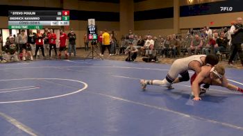 125 lbs Consolation - Stevo Poulin, Iowa State vs Dedrick Navarro, Northwestern