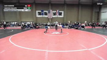 138 lbs Champ. Round 1 - Jace Haddon, Piedmont vs Weston Phillips, Timberland