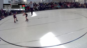 7 lbs Cons. Round 1 - Isaac Sibley, Wood River Wrestling Club vs Cole Trede, Gretna Youth Wrestling Club