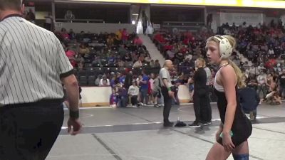 100 lbs Quarterfinal - Sadie Vice, Bluestem vs Raelee Engroff, Columbus Wrestling Club