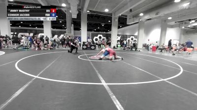 U20 Freestyle FS - 86 lbs Cons. Round 2 - Jimmy Mastny, Relentless Training Center vs Connor Jacobs, Pennsylvania