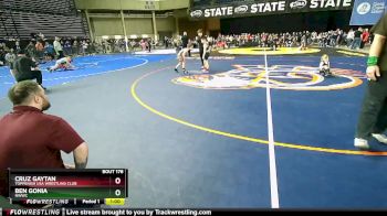 70 lbs Champ. Round 2 - Cruz Gaytan, Toppenish USA Wrestling Club vs Ben Gonia, NWWC