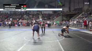 165 lbs Champ. Round 1 - Gracelyn Inlow, The Herd Wrestling Club vs Tamera Emuedue, Holcomb Wrestling Club