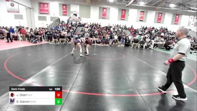 132 lbs Semifinal - Jasmine Doerr, Alvirne vs Sierra Gianini, Mascoma Valley