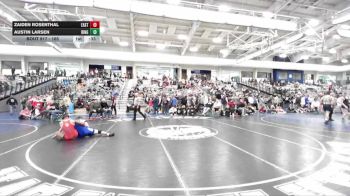 165 lbs Cons. Round 6 - Zaiden Rosenthal, East vs Austin Larsen, Bingham