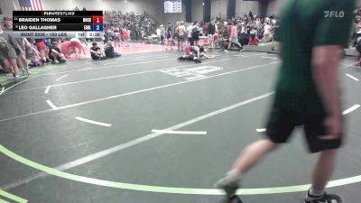 150 lbs Consi Of 8 #1 - Braiden Thomas, Rockmart Takedown Club vs Leo Gallagher, Eagle Eye Wrestling Club