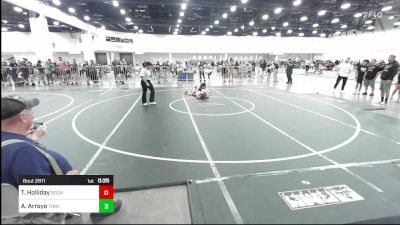 155 lbs Consi Of 8 #2 - Tobe Holliday, Round Valley vs Anna Arroyo, Threshold WC