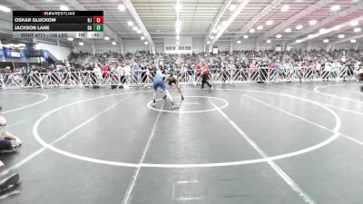 138 lbs Consi Of 32 #2 - Oskar Gluckow, NJ vs Jackson Lane, GA