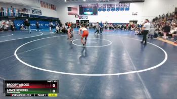 150 lbs Semifinal - Lance Streifel, Thunder Basin vs Brodey Wilcox, Natrona County