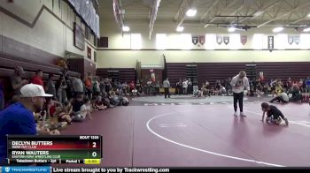 B-4 lbs Cons. Semi - Declyn Butters, Indee Mat Club vs Ryan Wauters, Eastern Iowa Wrestling Club