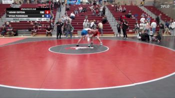 120 lbs 5th Place Match - Adam Ostoja, Fighting Squirrels Wrestling Club vs Ryan Fuhriman, Kuna Klub