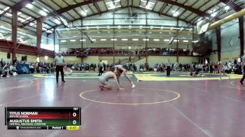 157 lbs Cons. Round 3 - Augustus Smith, Central Arkansas Christian vs Titus Norman, Baylor School