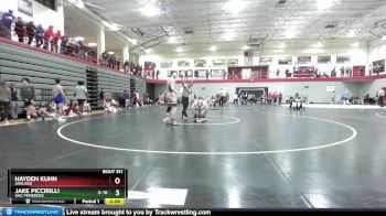 149 lbs Champ. Round 3 - Jake Piccirilli, UNC Pembroke vs Hayden Kuhn, Ashland