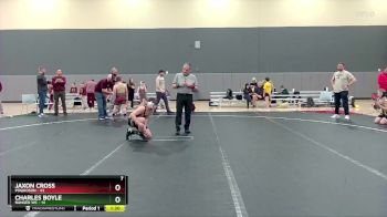 130 lbs Round 2 (6 Team) - Jaxon Cross, Poquoson vs Charles Boyle, Ranger WC
