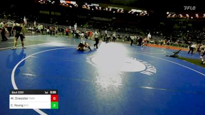 160 lbs 7th Place - Max Dneaster, Parsippany vs Calvin Young, Bitetto Trained Wrestling