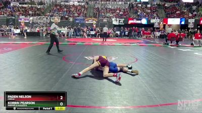 Champ. Round 1 - Korbin Pearson, Fairfield/Augusta vs Paden Nelson, Circle