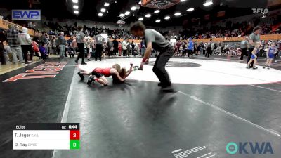 60 lbs Round Of 16 - Toby Jager, Carl Albert vs Daxton Ray, Division Bell Wrestling