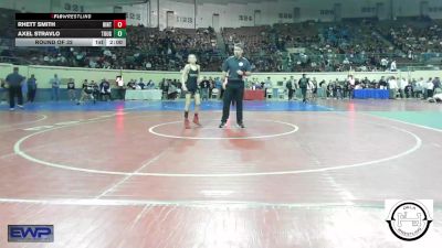 72 lbs Round Of 32 - Rhett Smith, Hinton Comets vs Axel Stravlo, Tough N Technical Wrestling Club