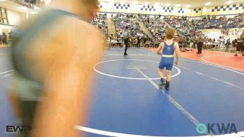 60 lbs Quarterfinal - Ryan Chupp, Bartlesville Wrestling Club vs Ezra Fisher, Tiger Trained Wrestling