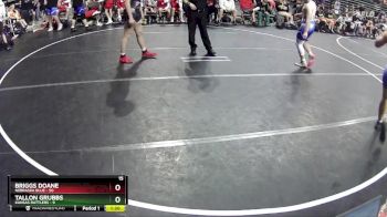 175 lbs Quarterfinals (8 Team) - Briggs Doane, Nebraska Blue vs Tallon Grubbs, Kansas Rattlers
