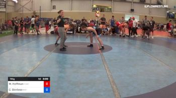 74 kg Consi Of 64 #2 - Micah Hoffman, Finger Lakes RTC vs Collin Glorioso, Mat-Town USA