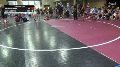 85 lbs Round 2 (6 Team) - MASON TURNER, Fight Club vs Mac Jamison, Tough House WC