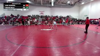 120 lbs Cons. Round 4 - Trevor Mills, Greeley West vs Juan Quintana, Brighton