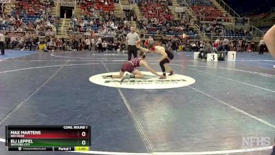152 lbs Cons. Round 1 - Max Martens, Red River vs Eli Leppel, Watford City