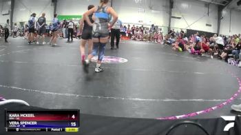 128 lbs Finals (2 Team) - Kara Mckeel, RPA vs Vera Spencer, Level Up