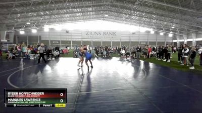 187 lbs Semifinal - Ryder Hoffschneider, Black Fox Wrestling Academy vs Marques Lawrence, Grandview Wolves Wrestling Club