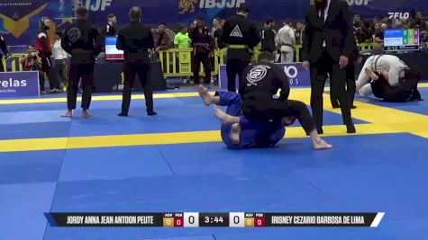 Irisney Cezario Barbosa De Lima vs Jordy Anna Jean Antoon Peute 2025 European Jiu-Jitsu IBJJF Championship