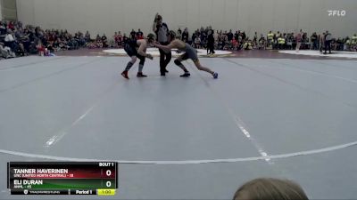 215 lbs Round 1 (4 Team) - Eli Duran, ANML vs Tanner Haverinen, UNC (United North Central)