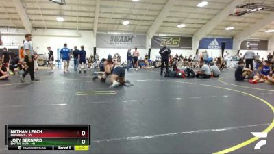 220 lbs Round 3 (6 Team) - Joey Bernard, Smittys Barn vs Nathan Leach, Brickroad