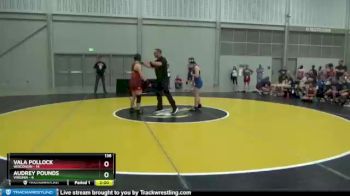 136 lbs Round 1 (6 Team) - Vala Pollock, Wisconsin vs Audrey Pounds, Virginia