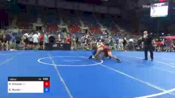 195 lbs Round Of 64 - Nathan Schauer, North Dakota vs Davin Munoz, Wisconsin