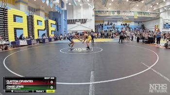 190 lbs Cons. Round 1 - Chase Lewis, Lake Forest H S vs Clayton Cifuentes, Indian River H S