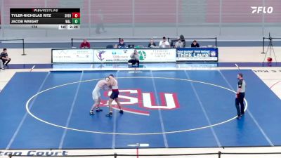 174 lbs Tyler-Nicholas Ritz, Shenandoah University vs Jacob Wright, Washington & Lee