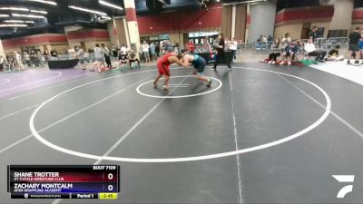 285 lbs Cons. Round 4 - Shane Trotter, KT 3 Style Wrestling Club vs Zachary Montcalm, Apex Grappling Academy