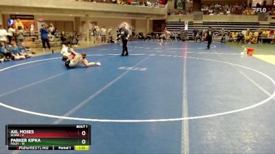 125 lbs Semis (4 Team) - Axl Moses, HLWW vs Parker Kipka, Foley
