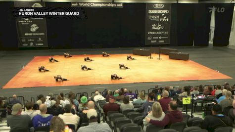 Huron Valley Winter Guard "Highland MI" at 2025 WGI Guard World Championships