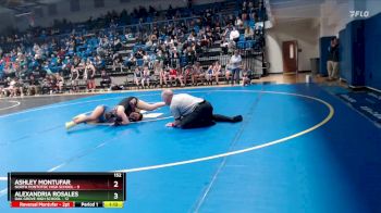 165 lbs 2nd Wrestleback (8 Team) - Mariona Smith, Oak Grove High School vs Hayden Watkins, North Pontotoc High School