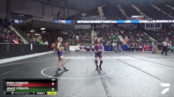 100 lbs Cons. Round 1 - Grace Strouth, Bulldog vs Emma Marquez, U Town Hammers