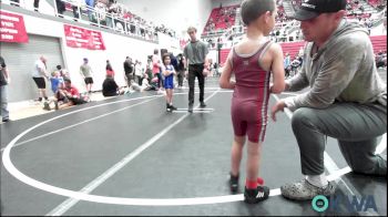 52 lbs Round Of 32 - Wyatt Wylie, Tuttle Wrestling vs James Scoles, Choctaw Ironman