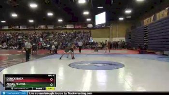 132 lbs Champ. Round 1 - Angel Flores, Adams City vs Derick Baca, Skyview